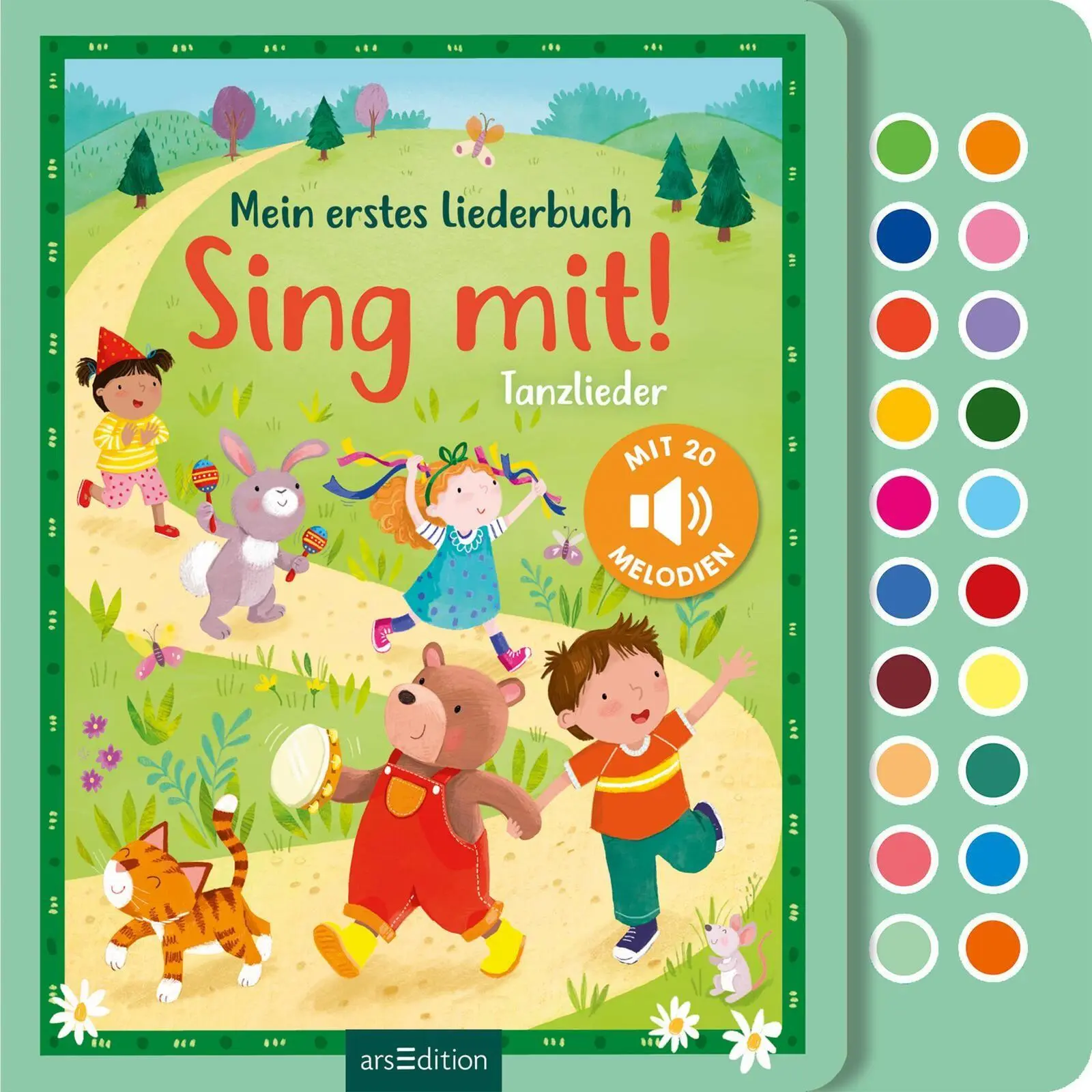 Cover: 9783845868332 | Sing mit! Tanzlieder | Mein erstes Liederbuch mit 20 Melodien | Partis