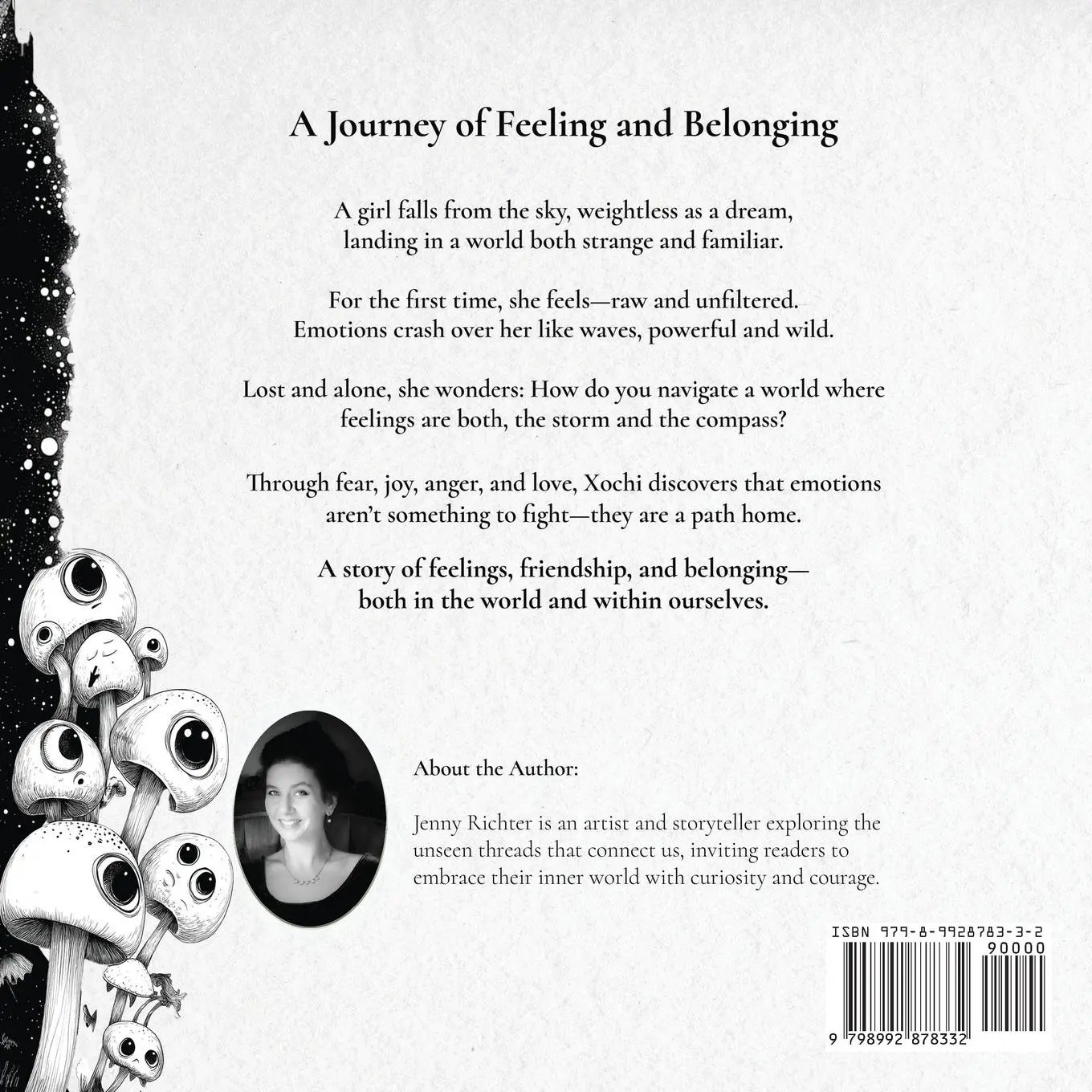 Rückseite: 9798992878332 | The Girl from the Sky | Jenny Richter | Taschenbuch | Englisch | 2025