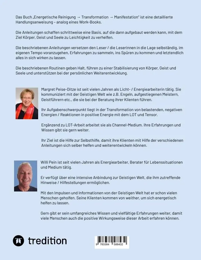 Rückseite: 9783384588432 | Energetische Reinigung -&gt; Transformation -&gt; Manifestation | Buch