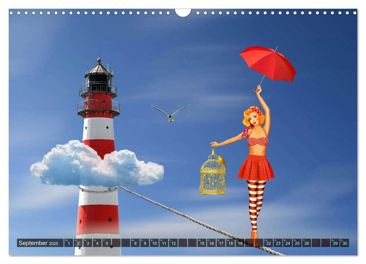 Bild: 9783435378432 | Pin-Up Girls im Retro Style by Mausopardia (Wandkalender 2025 DIN...