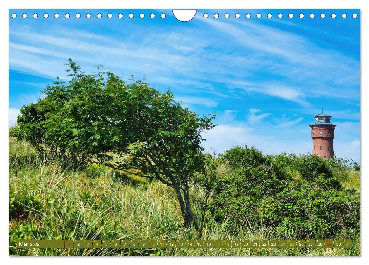 Bild: 9783457158432 | Borkum Ansichten (Wandkalender 2025 DIN A4 quer), CALVENDO...