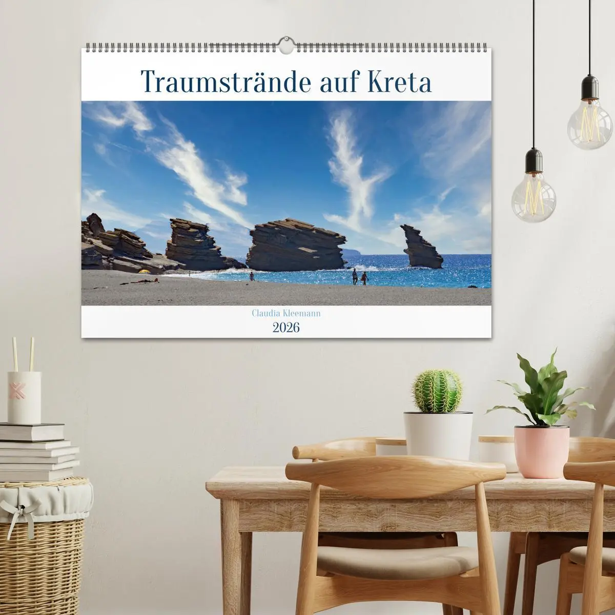 Bild: 9783457538432 | Traumstrände auf Kreta (Wandkalender 2026 DIN A2 quer), CALVENDO...