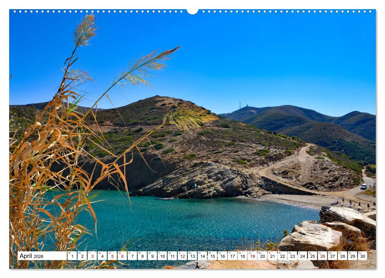 Bild: 9783457538432 | Traumstrände auf Kreta (Wandkalender 2026 DIN A2 quer), CALVENDO...