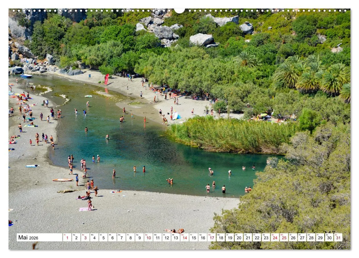 Bild: 9783457538432 | Traumstrände auf Kreta (Wandkalender 2026 DIN A2 quer), CALVENDO...