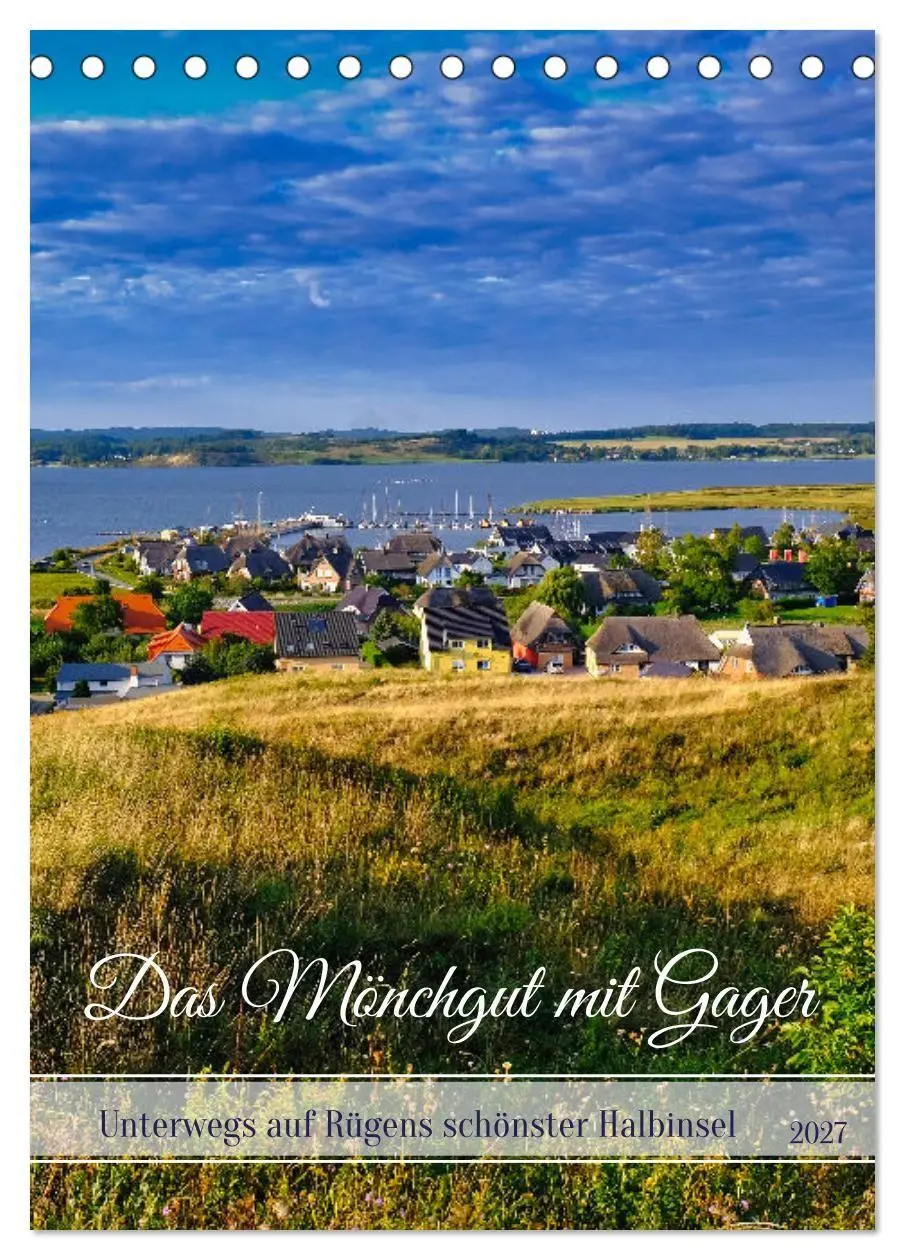 Cover: 9783569028432 | Das Mönchgut mit Gager (Tischkalender 2027 DIN A5 hoch), CALVENDO...