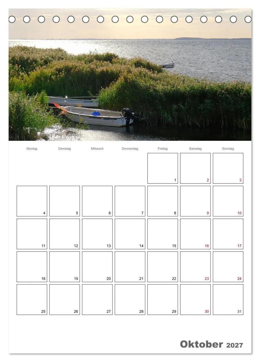 Bild: 9783569028432 | Das Mönchgut mit Gager (Tischkalender 2027 DIN A5 hoch), CALVENDO...
