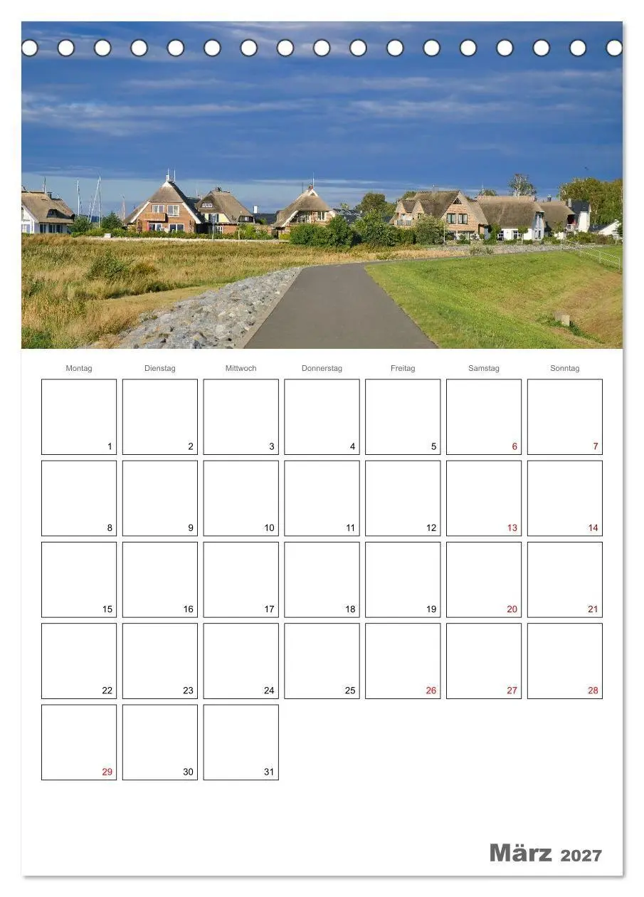 Bild: 9783569028432 | Das Mönchgut mit Gager (Tischkalender 2027 DIN A5 hoch), CALVENDO...