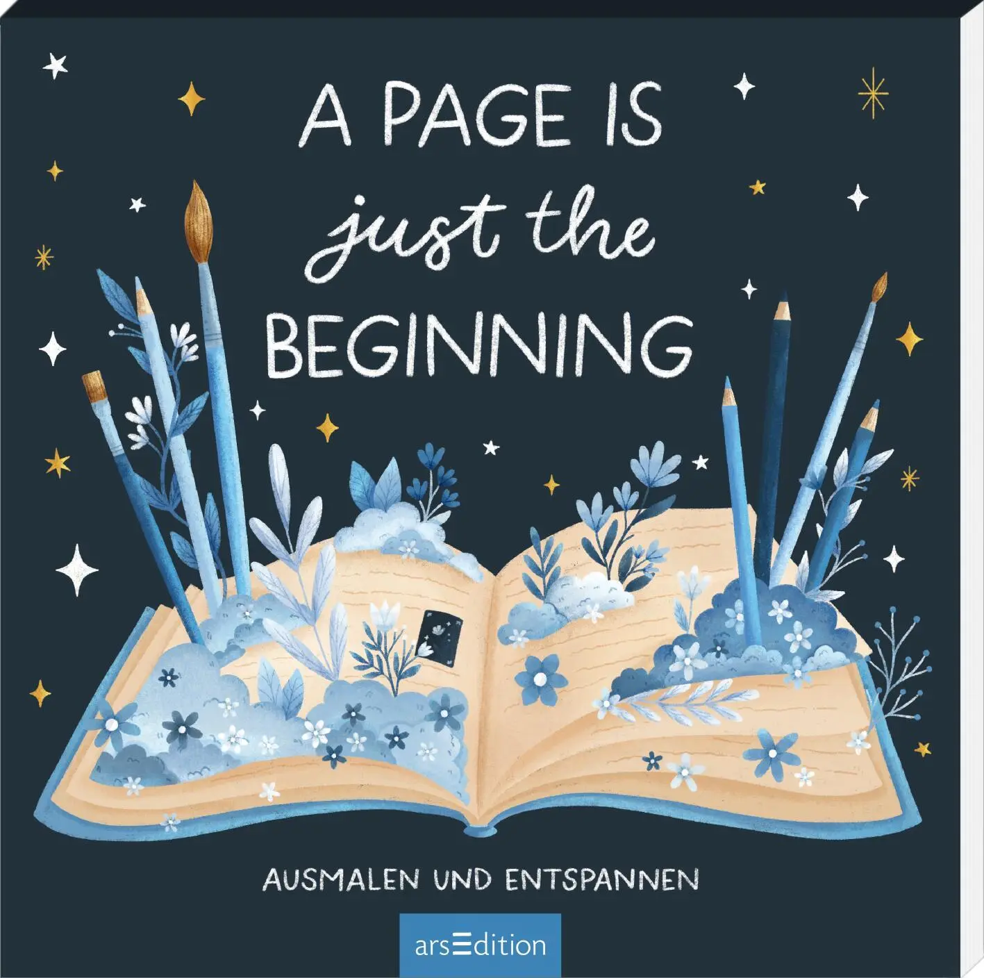 Cover: 4014489138532 | A Page is Just the Beginning | Ausmalen und entspannen | Dan Lin