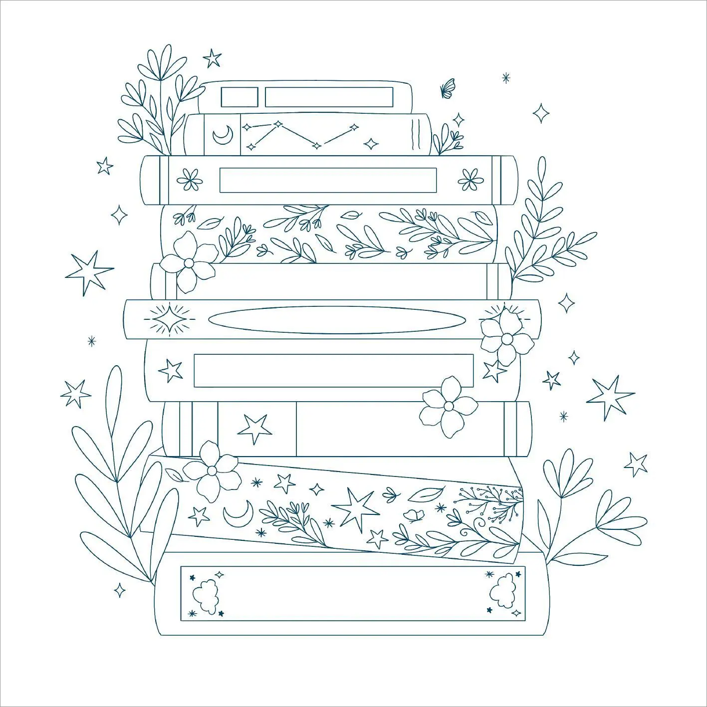 Bild: 4014489138532 | A Page is Just the Beginning | Ausmalen und entspannen | Dan Lin