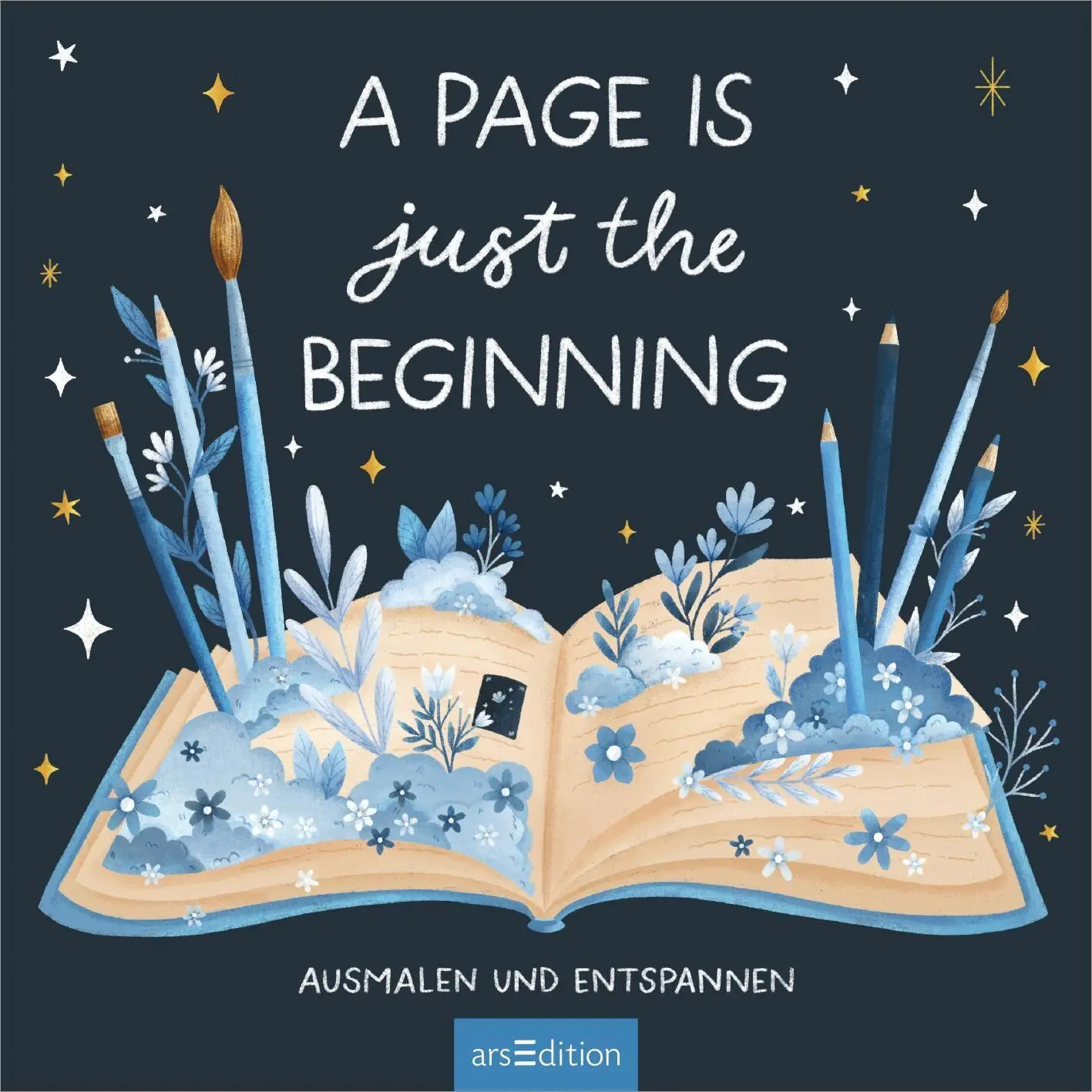 Bild: 4014489138532 | A Page is Just the Beginning | Ausmalen und entspannen | Dan Lin