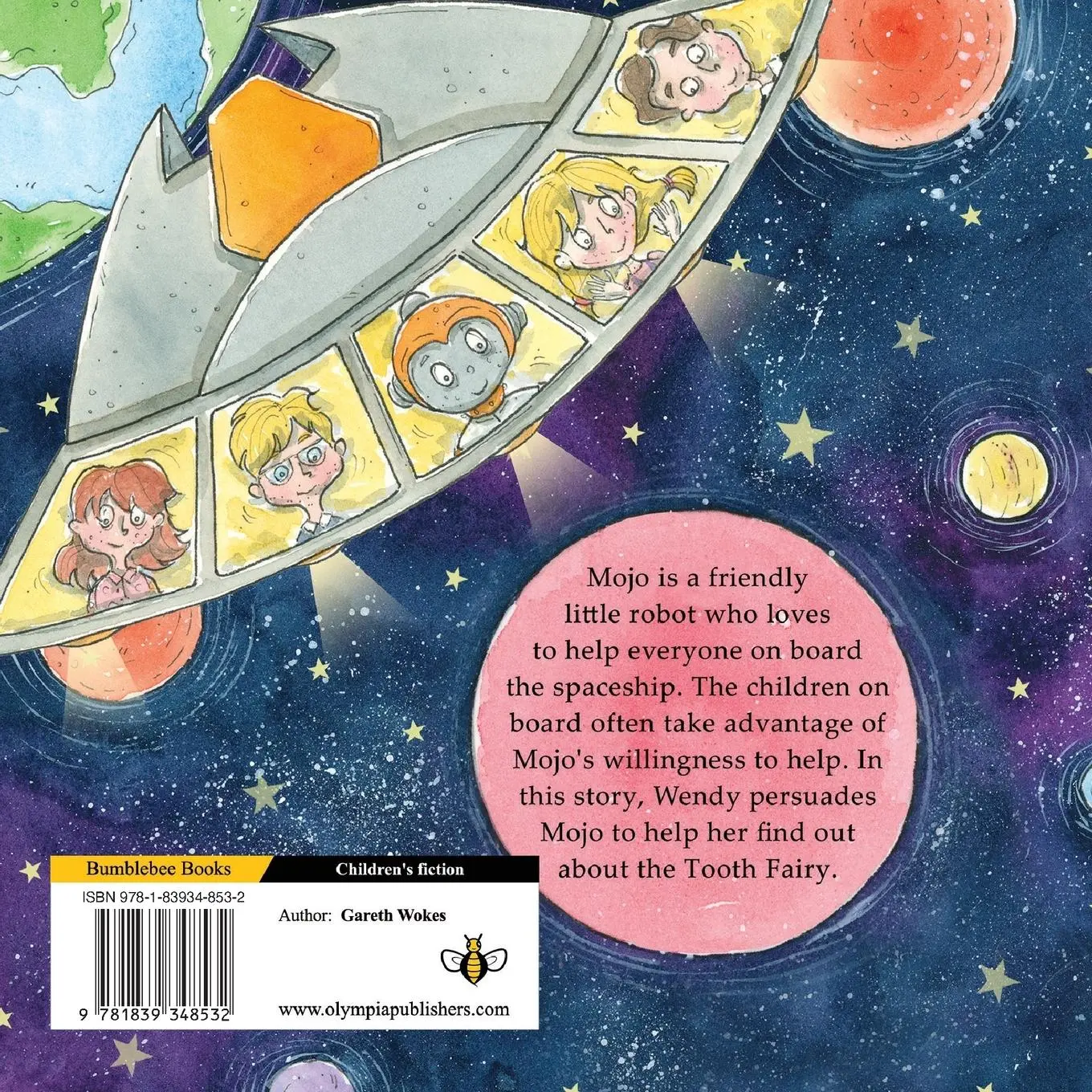 Rückseite: 9781839348532 | Mojo and the Tooth Fairy | Gareth Wokes | Taschenbuch | Englisch