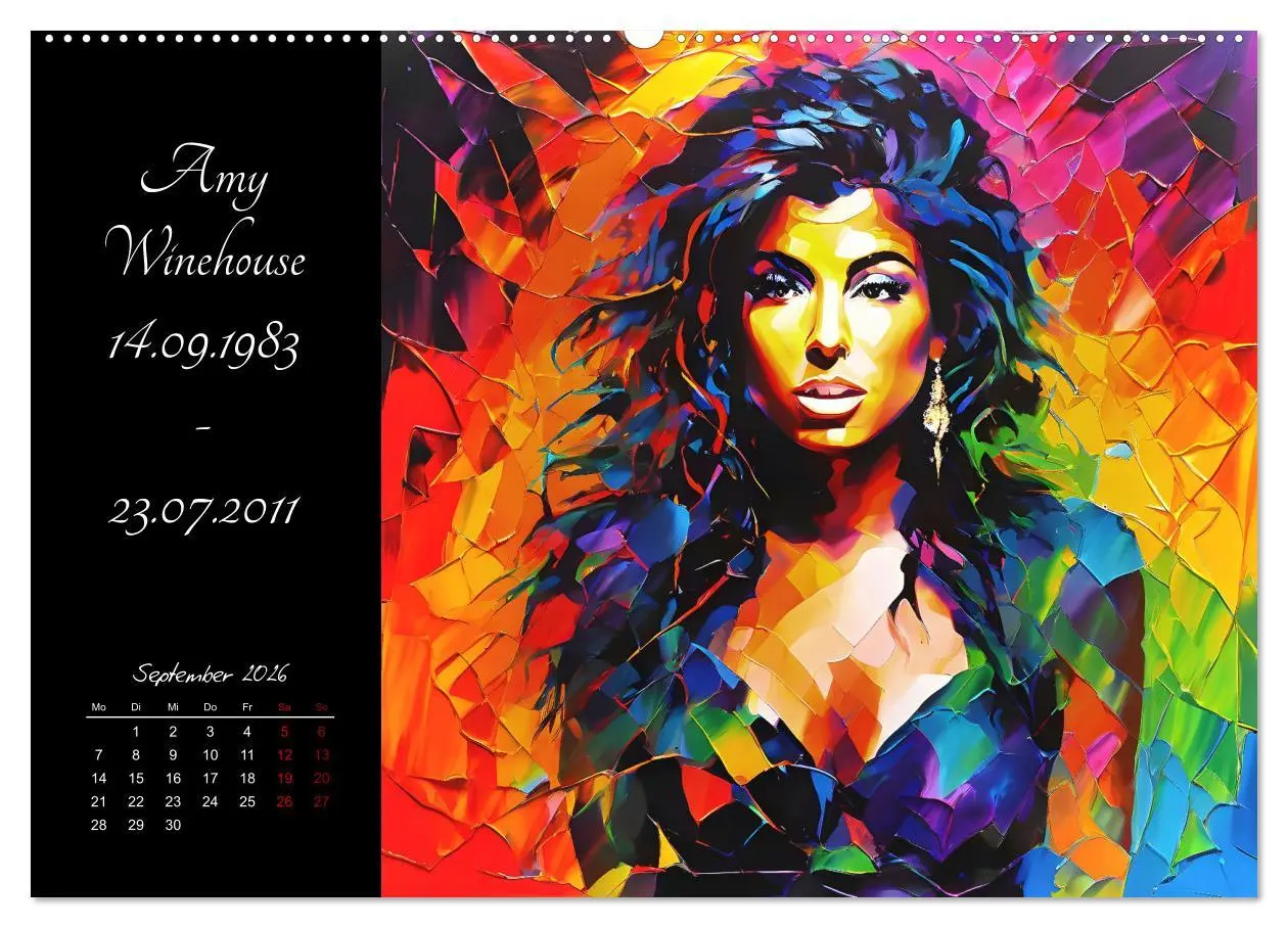 Bild: 9783457388532 | Unsterbliche Klänge (Wandkalender 2026 DIN A2 quer), CALVENDO...