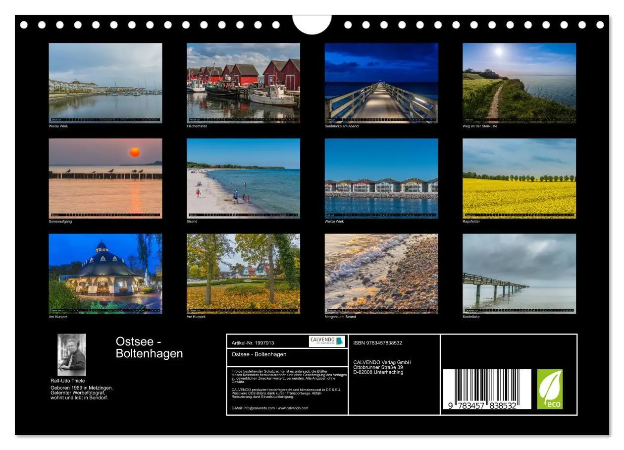 Bild: 9783457838532 | Ostsee - Boltenhagen (Wandkalender 2026 DIN A4 quer), CALVENDO...
