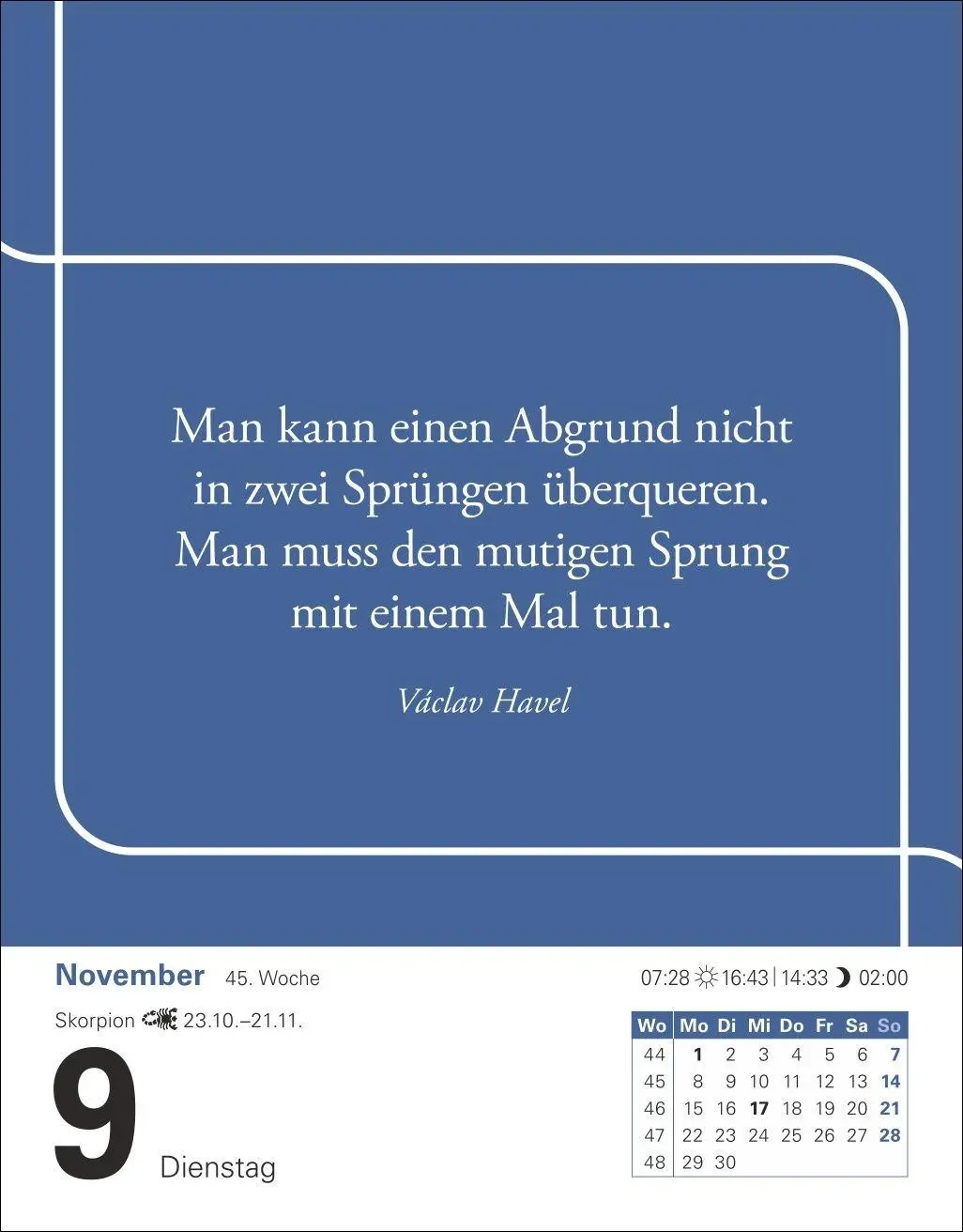 Bild: 9783840038532 | Zitate Tagesabreißkalender 2027 | Berthold Budde | Kalender | 648 S.