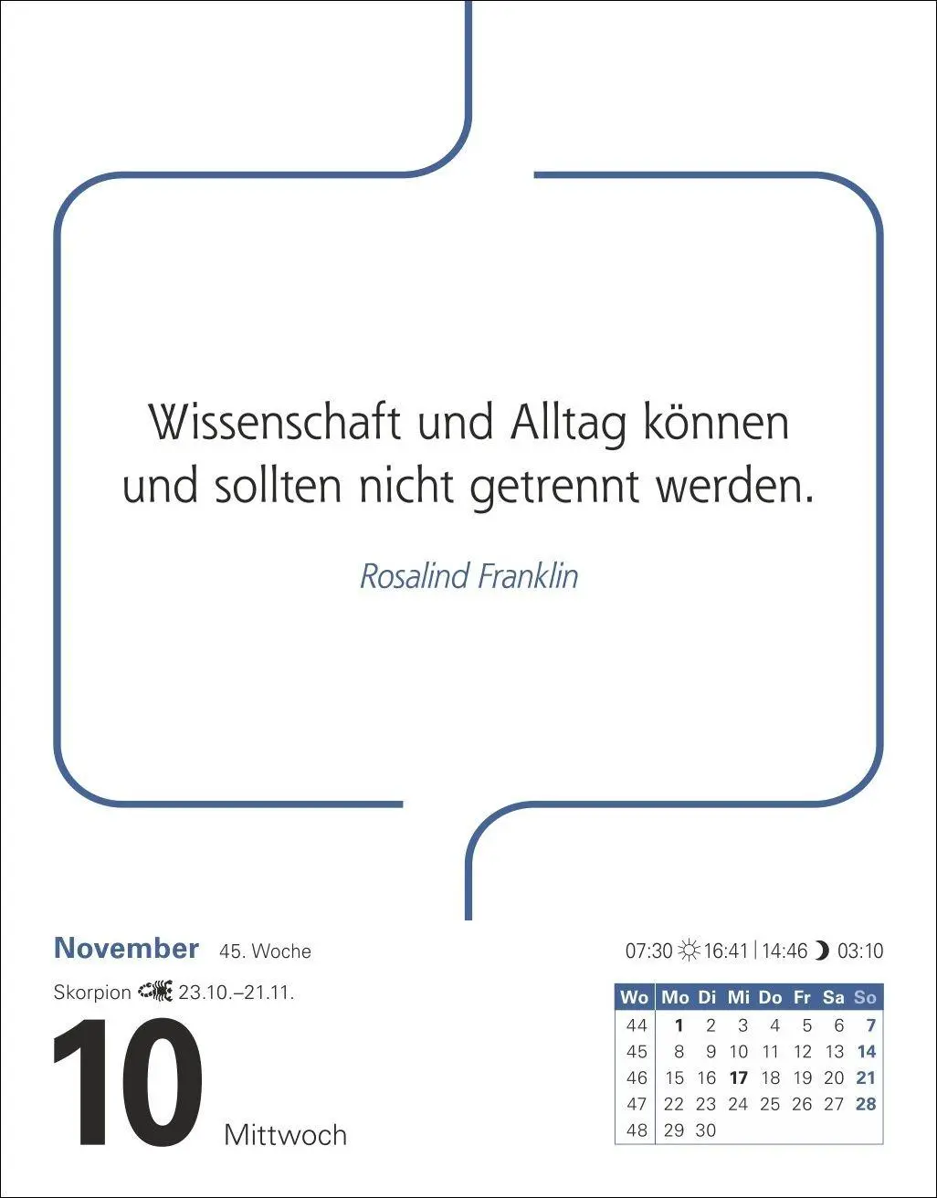 Bild: 9783840038532 | Zitate Tagesabreißkalender 2027 | Berthold Budde | Kalender | 648 S.