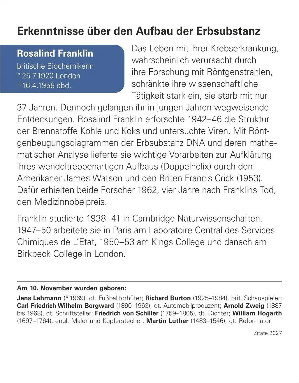 Bild: 9783840038532 | Zitate Tagesabreißkalender 2027 | Berthold Budde | Kalender | 648 S.