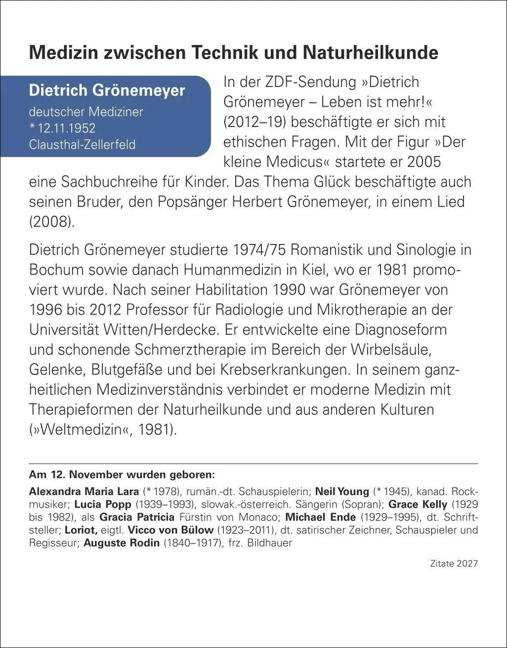 Bild: 9783840038532 | Zitate Tagesabreißkalender 2027 | Berthold Budde | Kalender | 648 S.