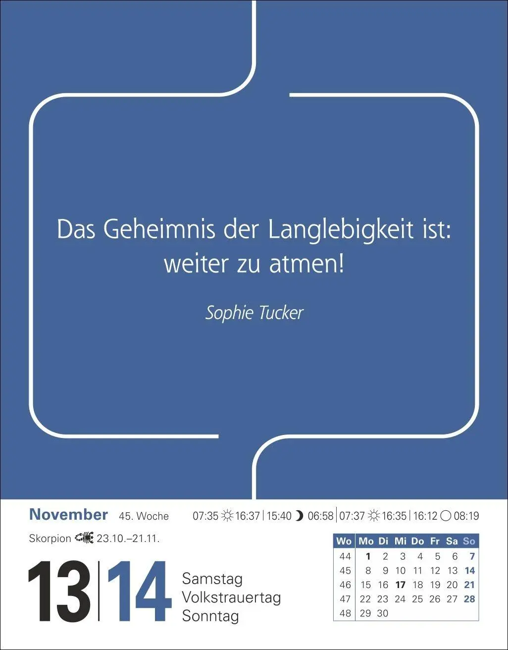 Bild: 9783840038532 | Zitate Tagesabreißkalender 2027 | Berthold Budde | Kalender | 648 S.