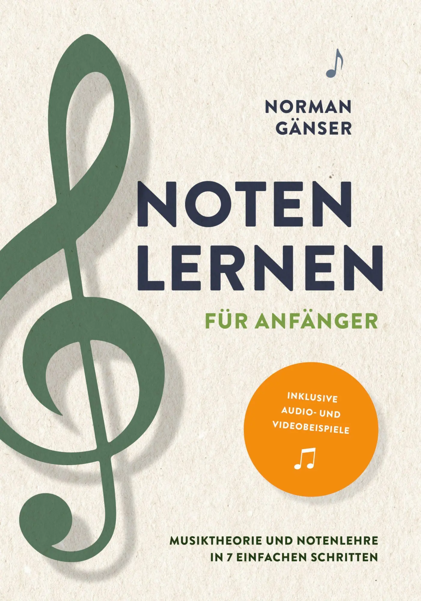 Cover: 9783910258532 | Noten lernen für Anfänger | Norman Gänser | Buch | 148 S. | Deutsch