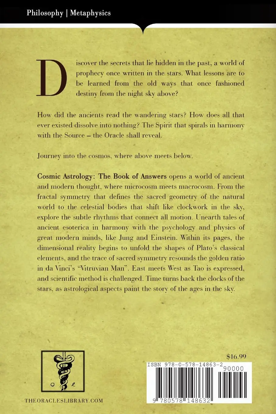 Rückseite: 9780578148632 | Cosmic Astrology | The Book of Answers | Athena Keen | Taschenbuch
