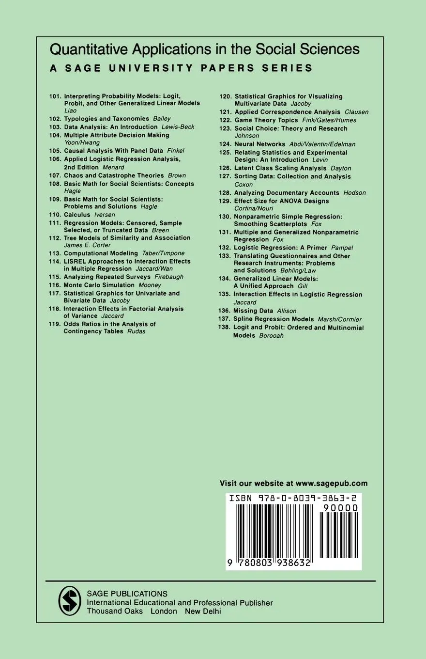 Rückseite: 9780803938632 | Basic Content Analysis | Robert Philip Weber | Taschenbuch | Englisch