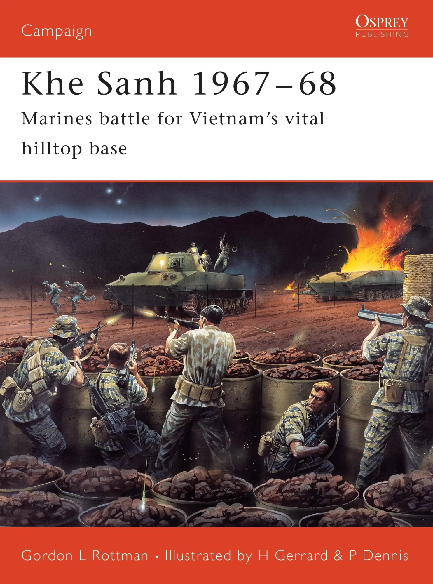 Cover: 9781841768632 | Khe Sanh 1967-68 | Marines Battle for Vietnam's Vital Hilltop Base