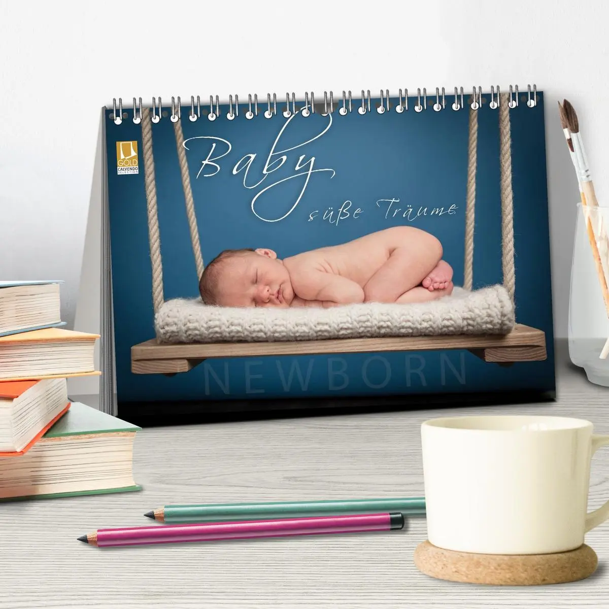 Bild: 9783516088632 | Baby - süße Träume (Tischkalender 2026 DIN A5 quer), CALVENDO...