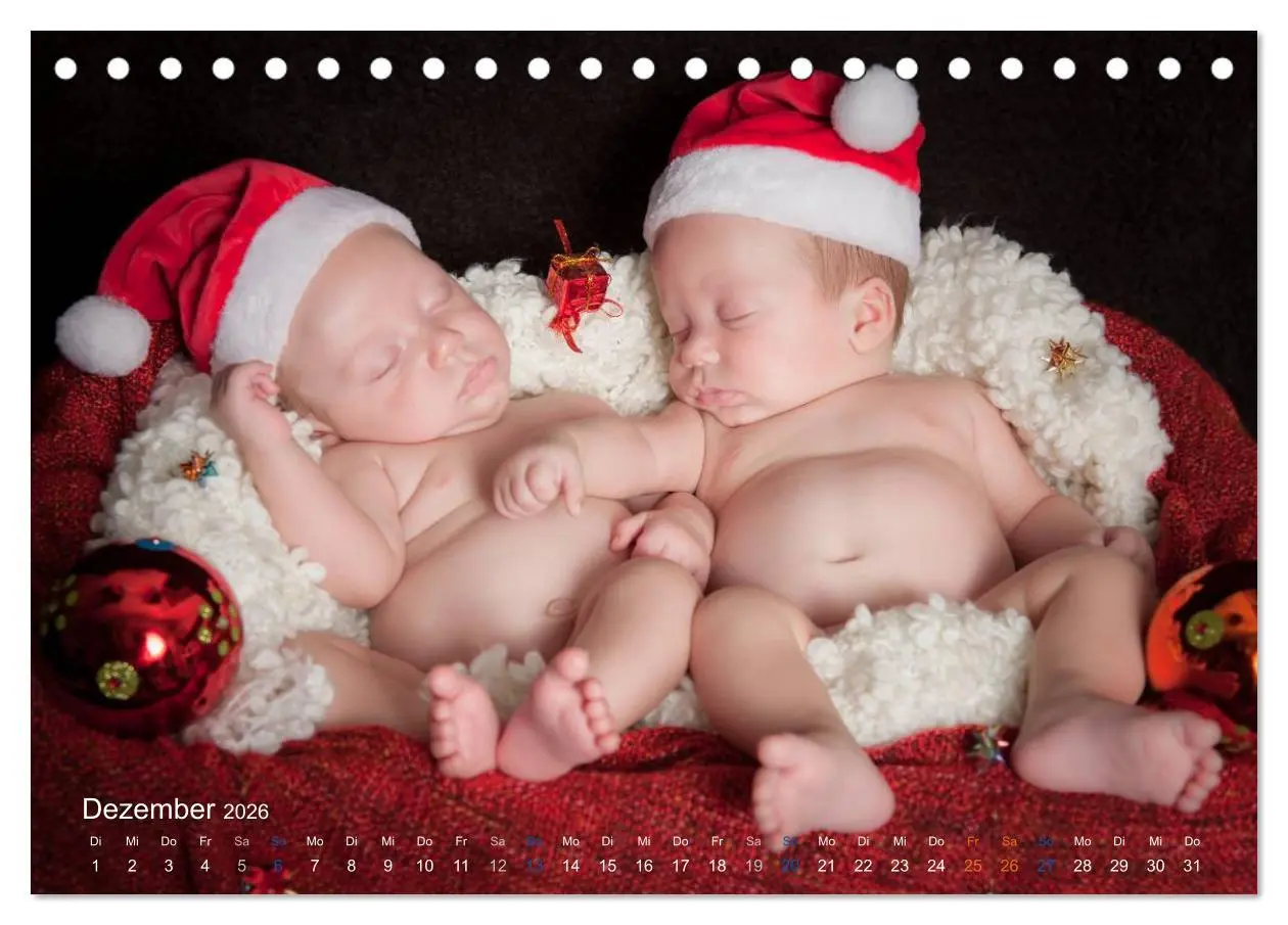 Bild: 9783516088632 | Baby - süße Träume (Tischkalender 2026 DIN A5 quer), CALVENDO...