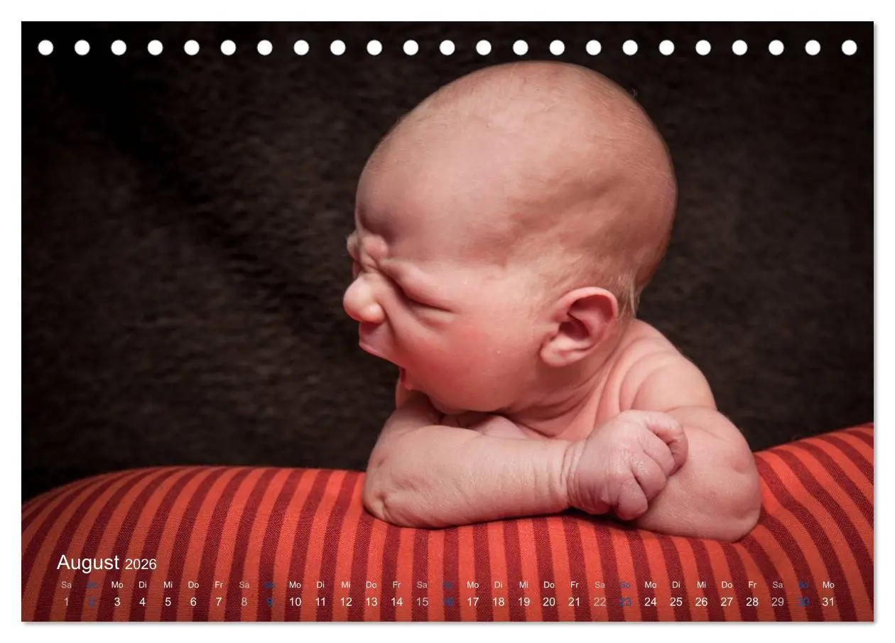 Bild: 9783516088632 | Baby - süße Träume (Tischkalender 2026 DIN A5 quer), CALVENDO...