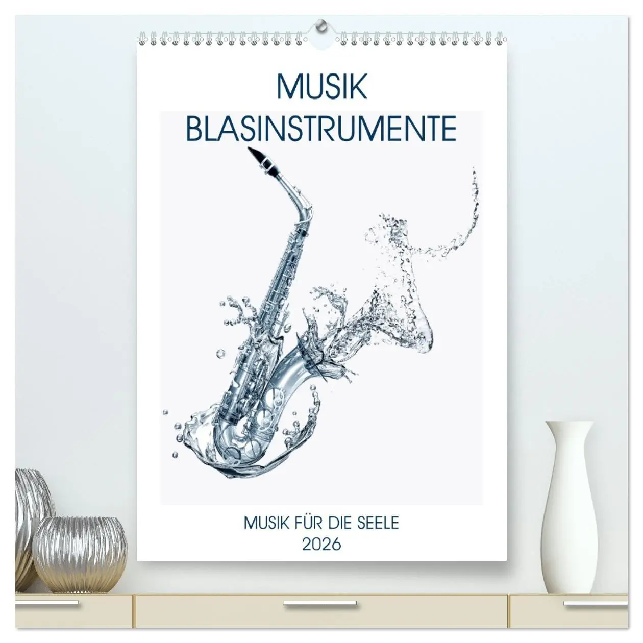 Cover: 9783516398632 | Musik Blasinstrumente (hochwertiger Premium Wandkalender 2026 DIN...