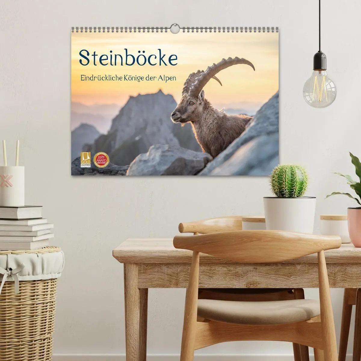 Bild: 9783516778632 | Steinböcke - Eindrückliche Könige der Alpen (Wandkalender 2027 DIN...