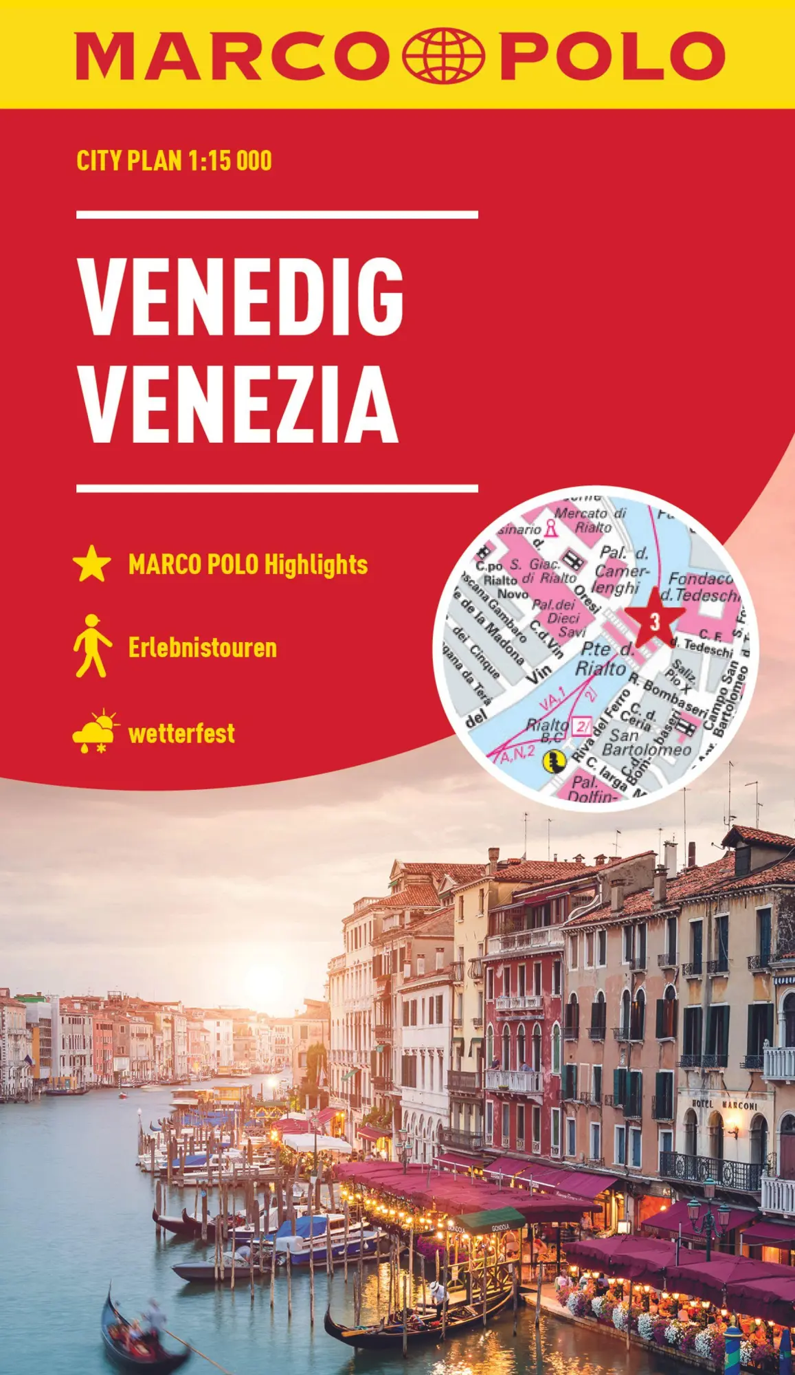 Cover: 9783575018632 | MARCO POLO Cityplan Venedig 1:5.500 | Marco Polo Verlag | (Land-)Karte