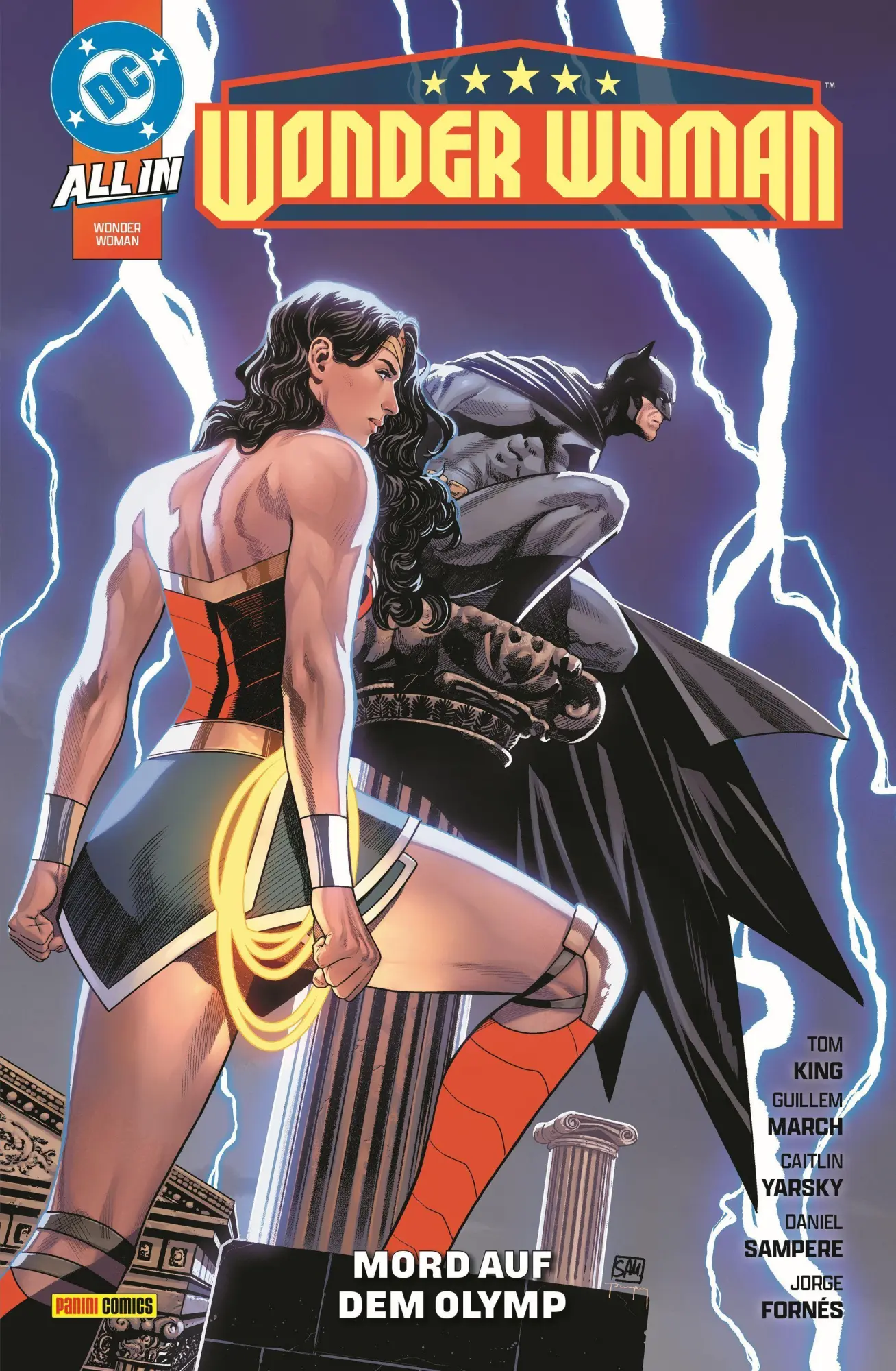 Cover: 9783741648632 | Wonder Woman | Bd. 4 (4. Serie): Mord auf dem Olymp | Tom King (u. a.)