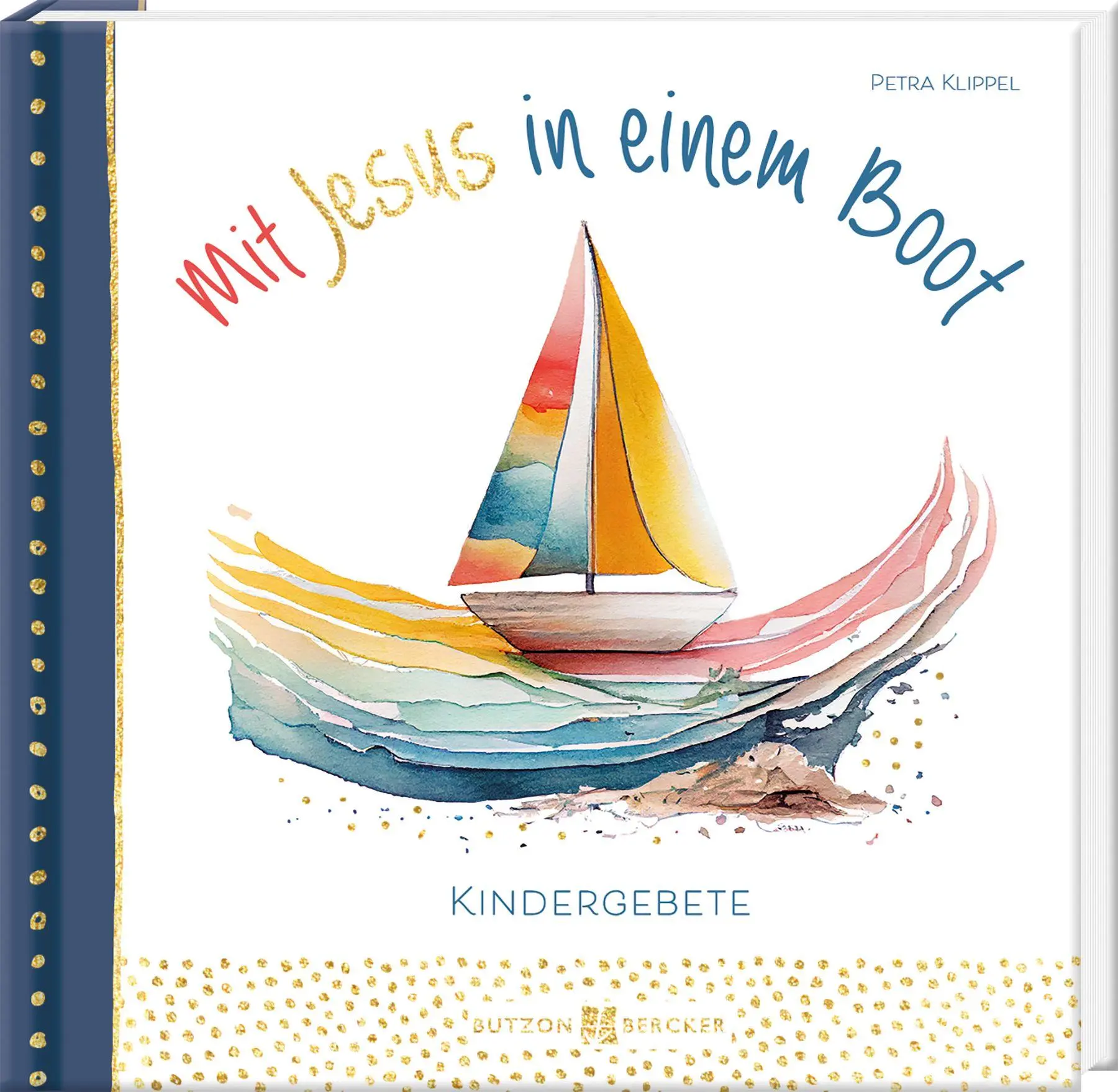 Cover: 9783766638632 | Mit Jesus in einem Boot | Kindergebete | Petra Klippel | Taschenbuch
