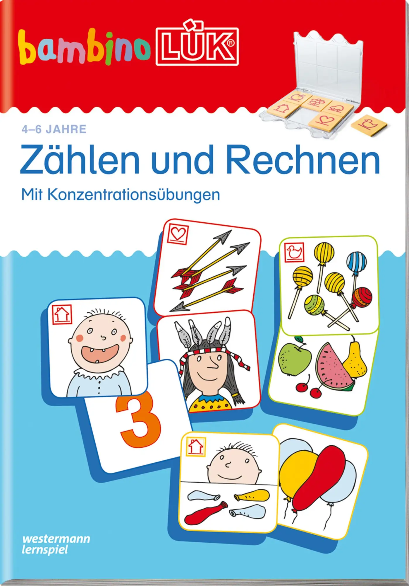 Cover: 9783837778632 | bambinoLÜK. Zählen und Rechnen | Susann Hesselbarth | Broschüre | 2018