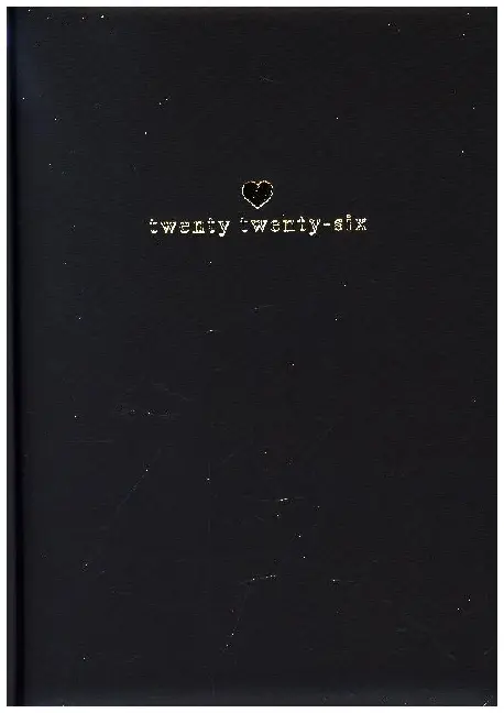 Cover: 4003273788732 | Buchkalender Young Line '26 Heart ; A5, Papier | Kalender | Deutsch