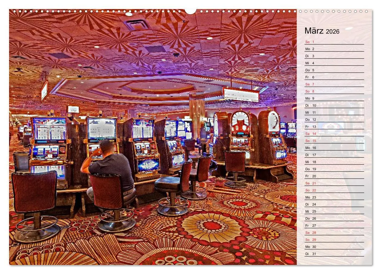 Bild: 9783457988732 | Las Vegas - Die bunte Welt der Casinos (Wandkalender 2026 DIN A2...
