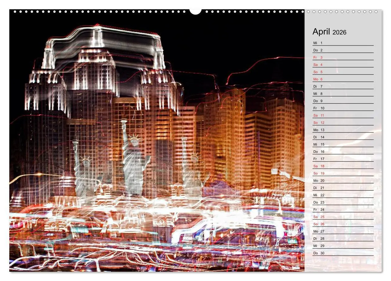 Bild: 9783457988732 | Las Vegas - Die bunte Welt der Casinos (Wandkalender 2026 DIN A2...