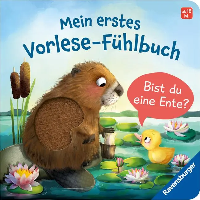 Cover: 9783473418732 | Mein erstes Vorlese-Fühlbuch - Bist du eine Ente? | Kathrin Lena Orso