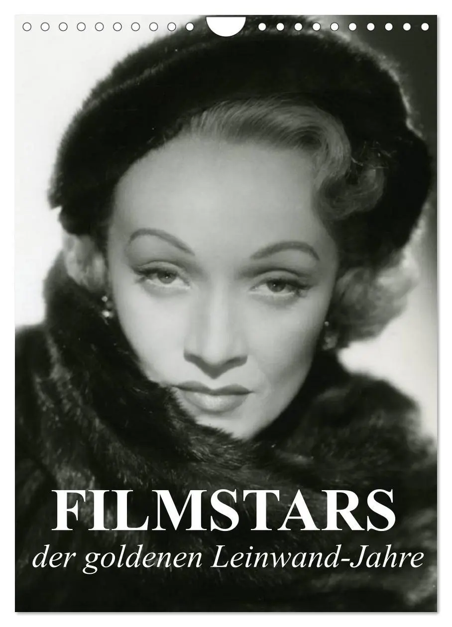 Cover: 9783516458732 | Filmstars der goldenen Leinwandjahre (Wandkalender 2026 DIN A4...