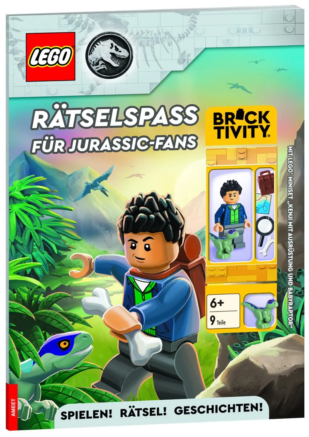 Cover: 9783960808732 | LEGO® Jurassic World(TM) - Rätselspaß für Jurassic-Fans | Taschenbuch