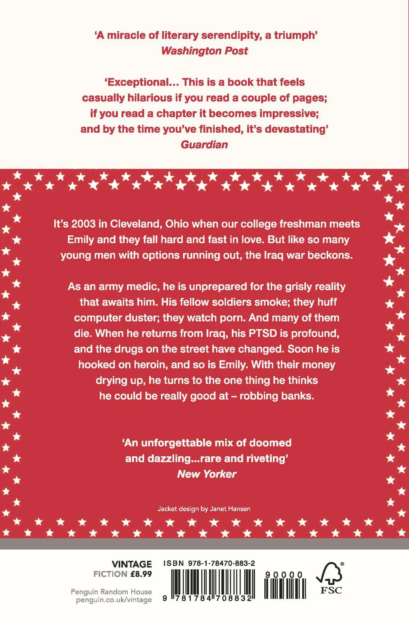 Rückseite: 9781784708832 | Cherry | Nico Walker | Taschenbuch | 317 S. | Englisch | 2020