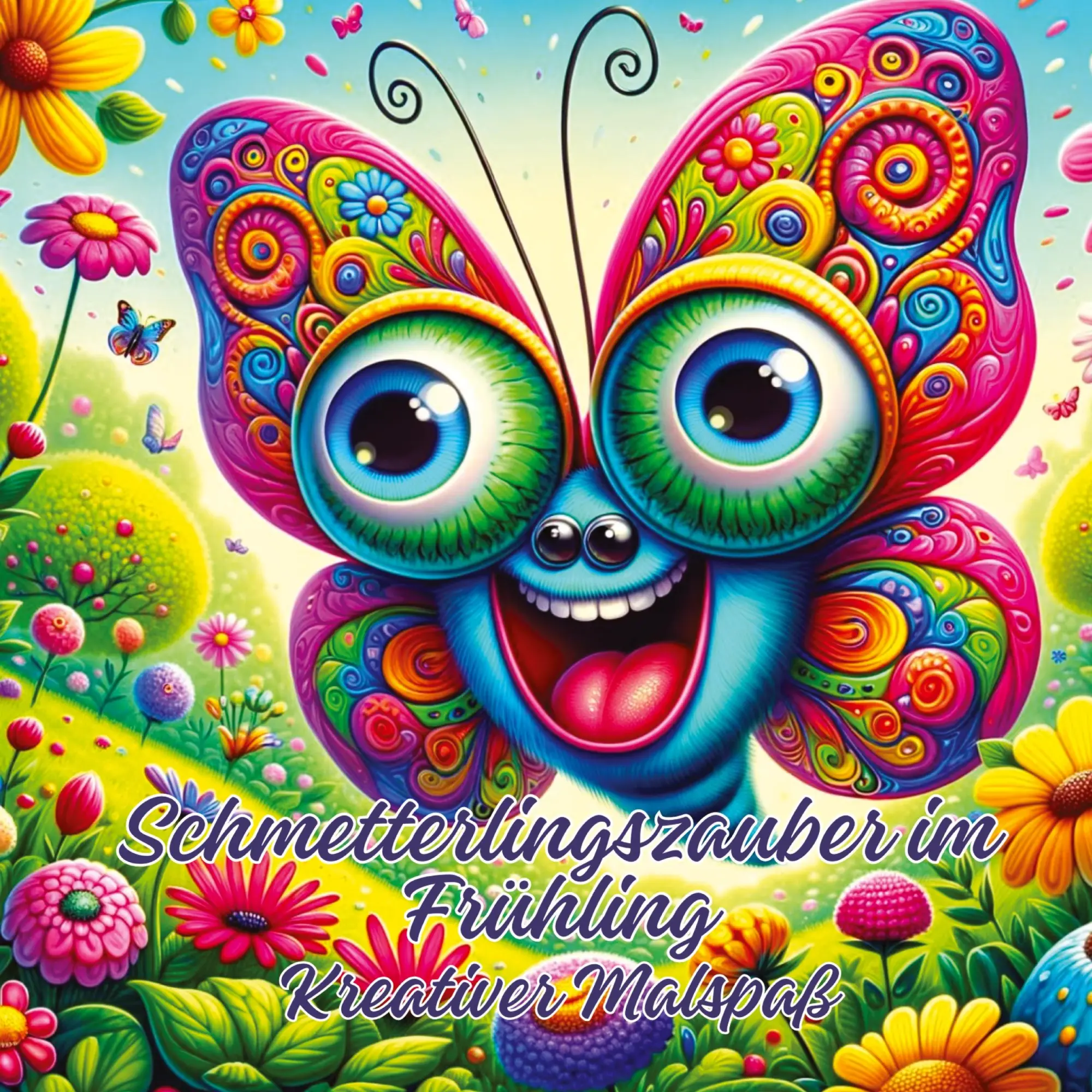 Cover: 9783384238832 | Schmetterlingszauber im Frühling | Kreativer Malspaß | Ela Artjoy