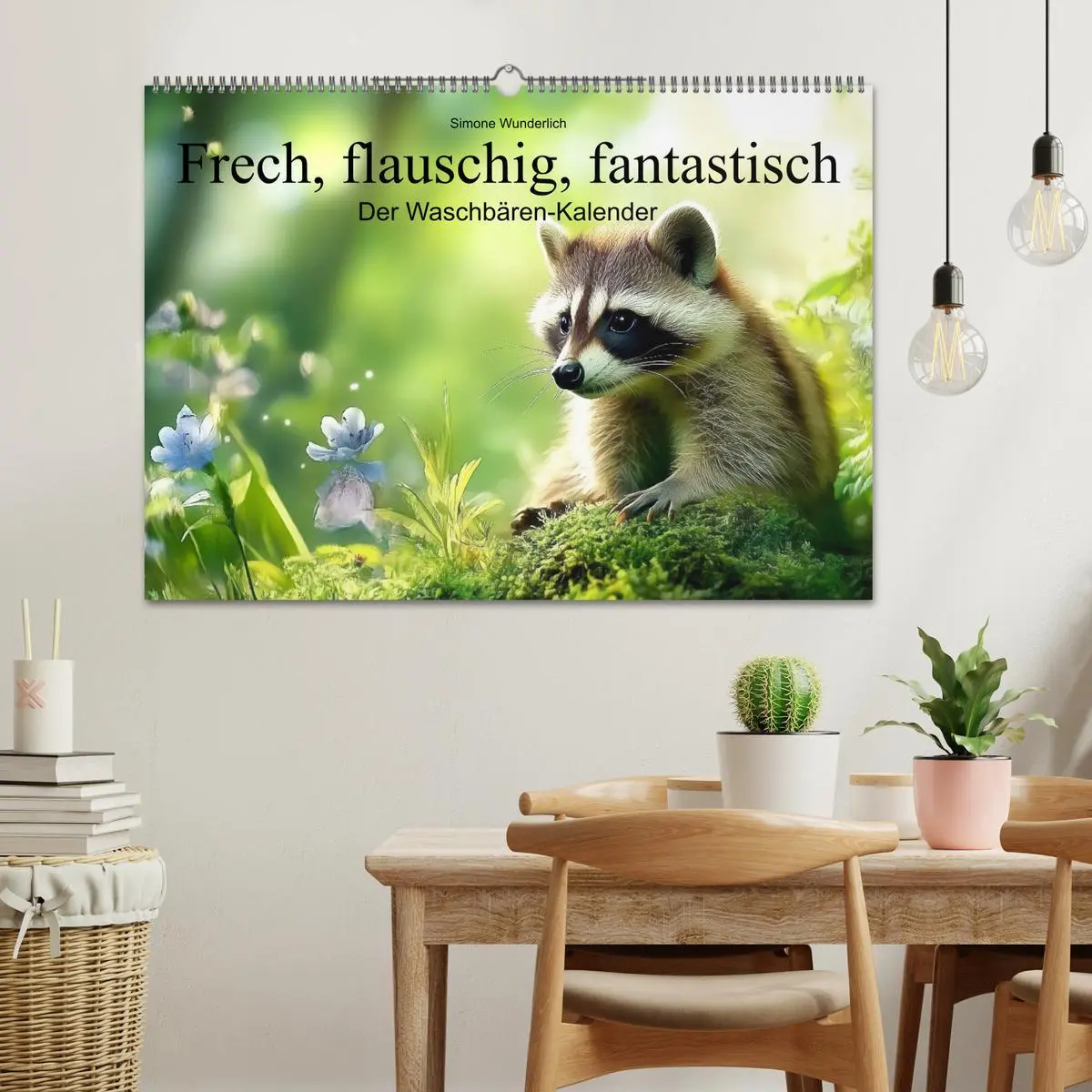 Bild: 9783457288832 | Frech, flauschig, fantastisch - Der Waschbären-Kalender...