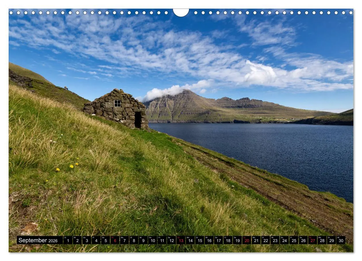 Bild: 9783457808832 | Landschaften Der Färöer (Wandkalender 2026 DIN A3 quer), CALVENDO...