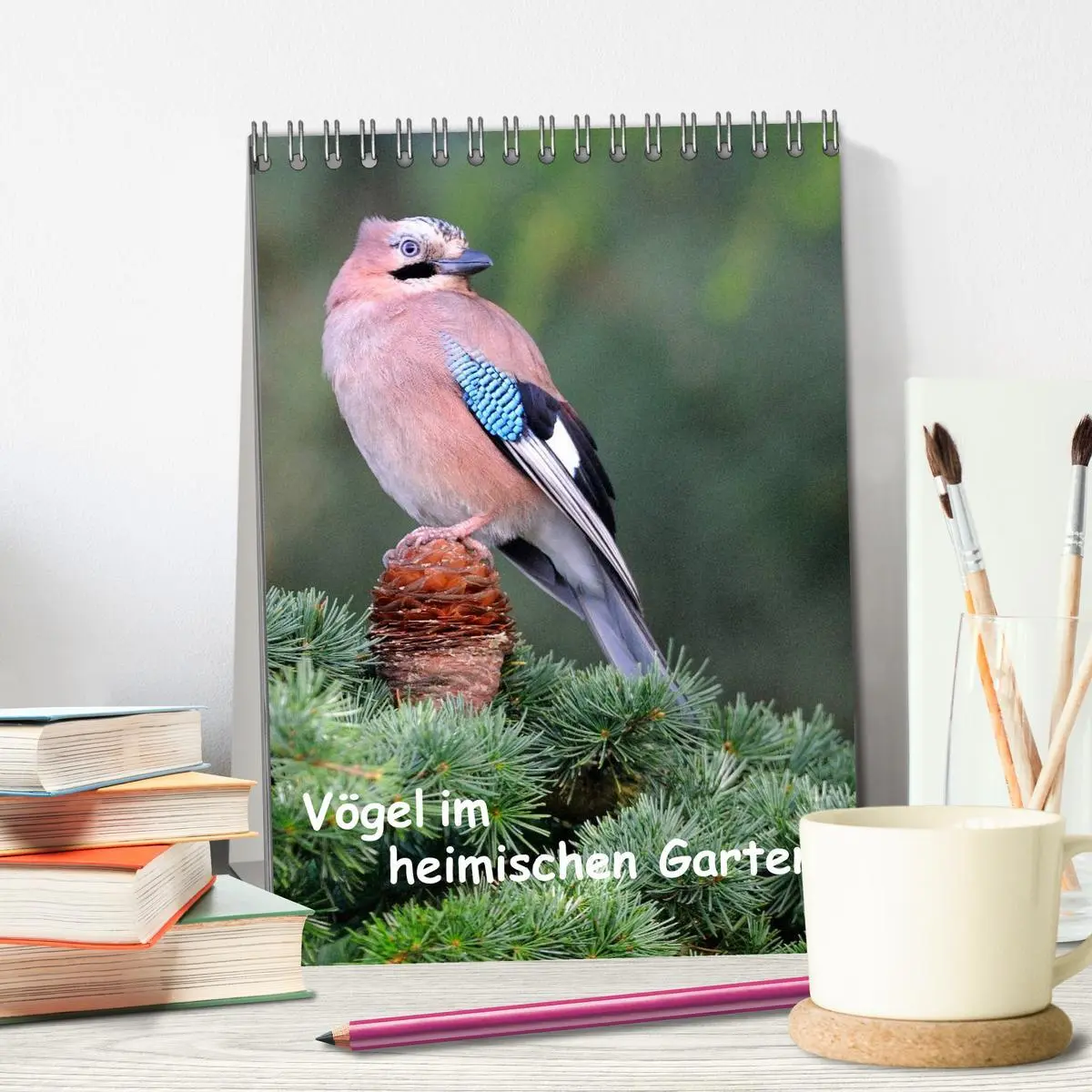 Bild: 9783516448832 | Vögel im heimischen Garten (Tischkalender 2026 DIN A5 hoch),...