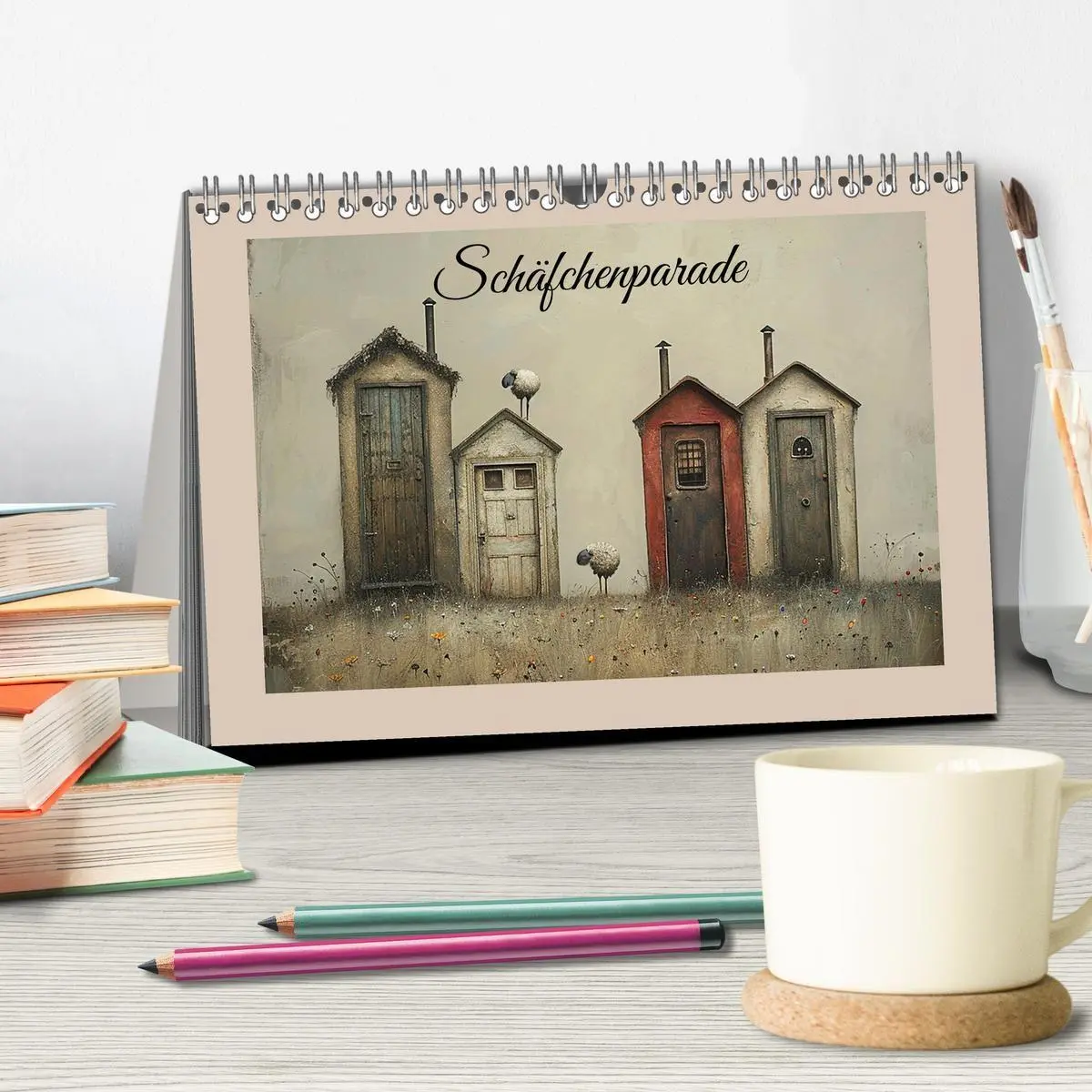 Bild: 9783569088832 | Schäfchenparade (Tischkalender 2027 DIN A5 quer), CALVENDO...