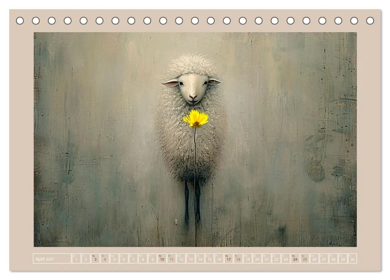 Bild: 9783569088832 | Schäfchenparade (Tischkalender 2027 DIN A5 quer), CALVENDO...