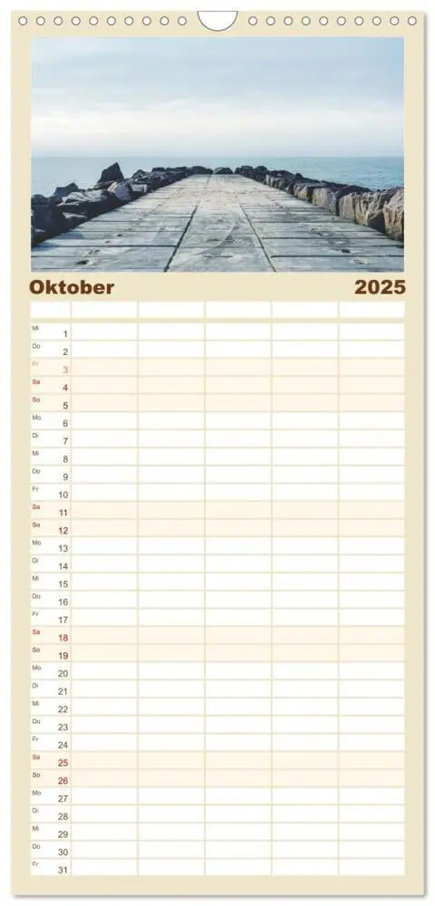 Bild: 9783457108932 | Familienplaner 2025 - Jutland - Dänemarks Nordseeküste mit 5...