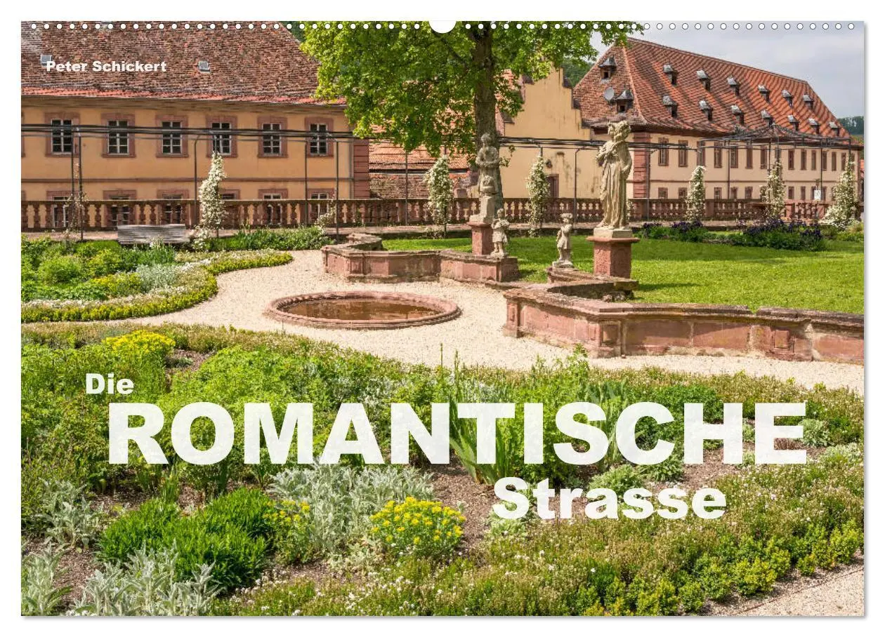 Cover: 9783457728932 | Die Romantische Strasse (Wandkalender 2026 DIN A2 quer), CALVENDO...